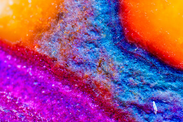 Mesmerizing Macro Splendor Colorful Pastel Stone as a Stunning Background