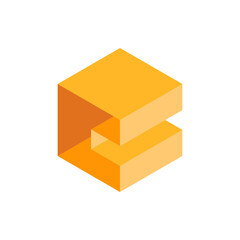 Monogram design vector logo. Monogram initial letter mark C logo design. Monogram design vector logo. Monogram initial letter mark C logo design simple C monogram