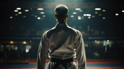 karate athlete training generative ai