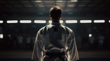 karate athlete training generative ai