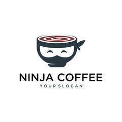 nanja coffee logo design