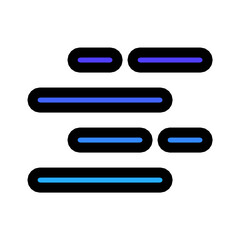 Fototapeta premium fog gradient fill icon