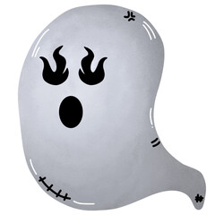 Ghost cartoon