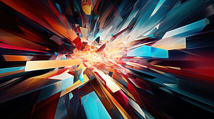 Abstract metal background. Futurist dynamism
