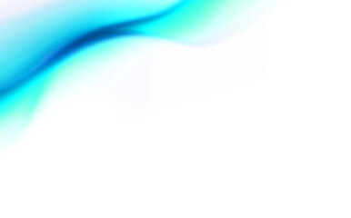 【白背景】ボカシタ青波ラインのグラフィック素材