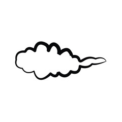cloud icon, line, vector, template, design, trendy, collection