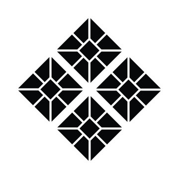 floor tile icon, vector, template, design, trendy, collection