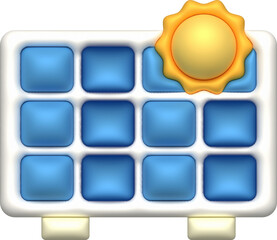 solar panel solar energy recycle. Nature and Renewable Energy. Green Energy and Natural Resource Conservation