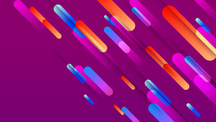 vector geometric shapes gradient background
