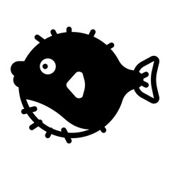 blowfish line icon © Nattapol