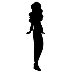 Fototapeta premium woman person silhouette