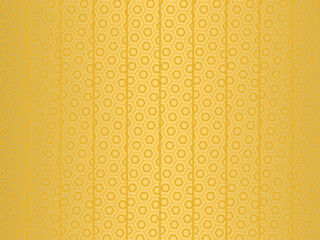 Gold metal texture steel background. Perforated metal sheet.