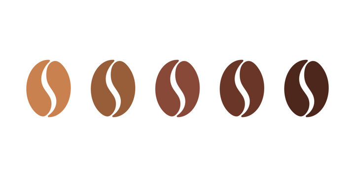 Coffee roasting symbol vector illustration.