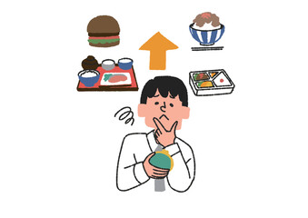 価格高騰でランチ代が上がって困っているサラリーマン