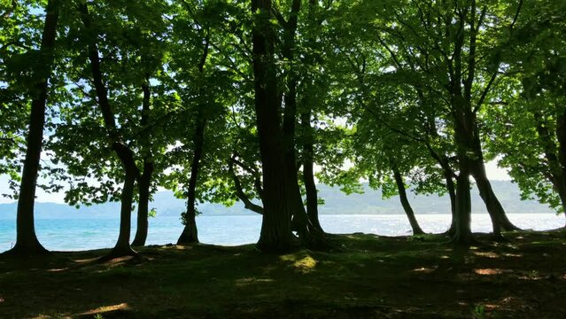 Lakeside View Lake Toya, Hokkaido, Japan