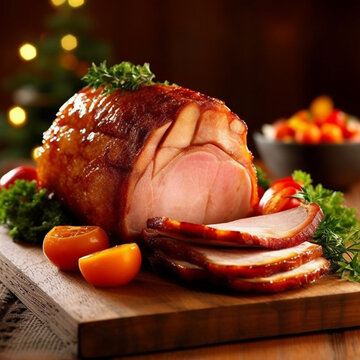 Unwrap the Festive Flavors: Top-Selling Christmas Ham Image for a Memorable Celebration