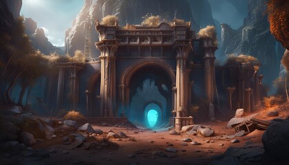 abandoned portal