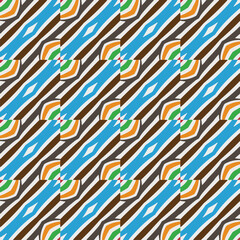 Seamless pattern. Wallpaper with colorful pattern.Perfect for fashion, textile design, cute themed fabric, on wall paper, wrapping paper and home decor. 
