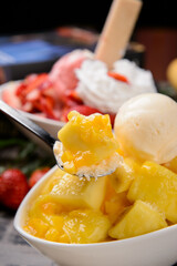 strawberry smoothie milk drink beverage