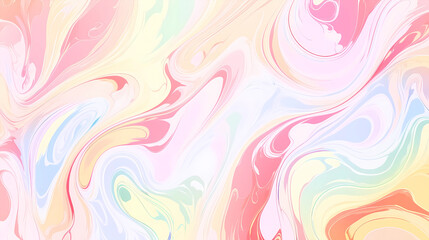 hand drawn cartoon beautiful illustration of girl in swimsuit in summer