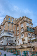 Fototapeta premium Valletta, Malta - December 23 2022 
