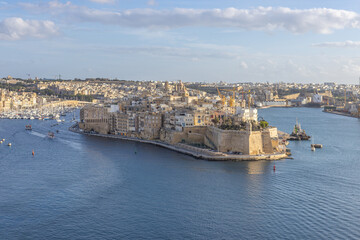 Fototapeta premium Valletta, Malta - December 23 2022 