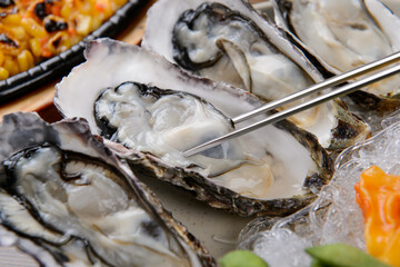 korean style fresh raw fish