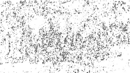 Dirt dust isolated on white background and texture. Subtle halftone vector texture overlay. Monochrome abstract splattered background. Black and white grunge urban texture vector with copy space dust.