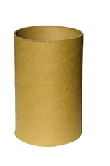 Empty toilet paper roll