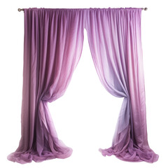 purple velvet curtain on a white background isolated on white background, party   isolated png. - obrazy, fototapety, plakaty