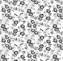 Textile and digital seamless pattern vector design 