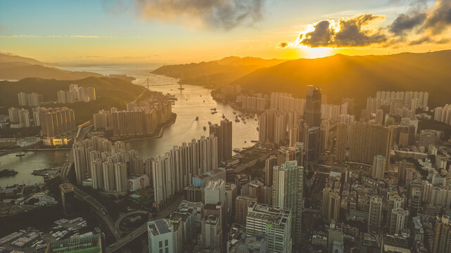 July 8 2021 Tsuen Wan District is a vibrant and bustling district
