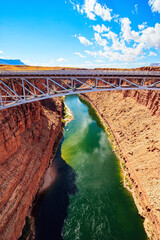 The Navajo bridge