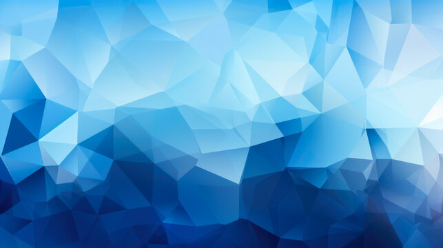Abstract blue greometric background