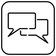 chat icon, chat, message, speech, communication, concept, digital, technology, conversation, web, vector, internet, robot, customer, sign, illustration, support, artificial, online, business, symbol