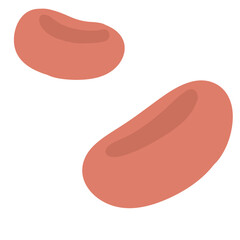 Blood cell blood group cute blood donor illustration icon