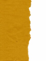 Vintage brown torn cardboard paper for design background