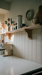 Interior rustic kitchen 