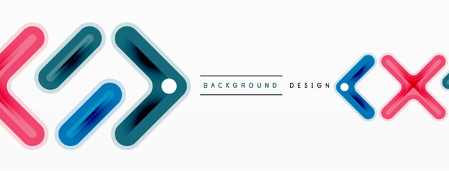 Cross line background minimal geometric template. Design for wallpaper, banner, background, landing page, wall art, invitation, prints, posters