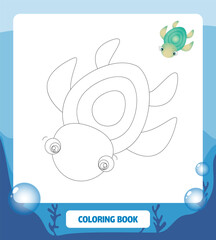 Coloring book for kids.