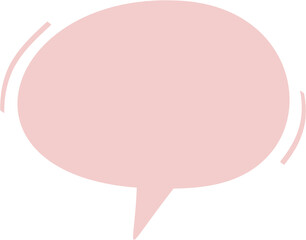 speech bubble balloon icon sticker memo keyword planner text box banner, flat png transparent element design