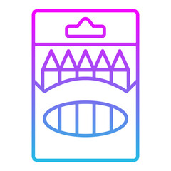 Colored pencils Icon