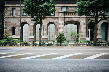 Fototapeta na wymiar 東京駅周辺の建築物