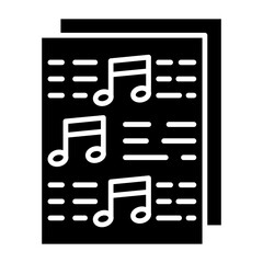 Music score Icon