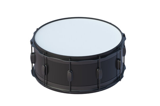Drum isolated on white background. 3d render