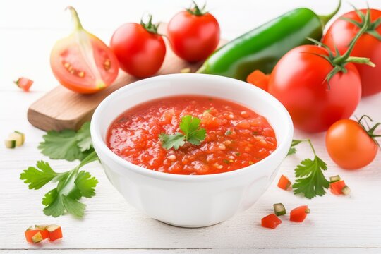 Tomato soup. Generate Ai