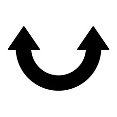 Download Arrow Glyph Icon
