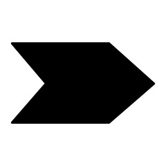 Right Arrow Glyph Icon