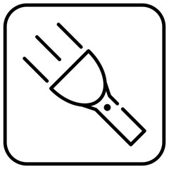 flashlight icon, flashlight, light, night, lamp, spotlight, bright, background, vector, flash, electric, illustration, equipment, icon, isolated, shine, design, white, energy, black, torch, ray, illum