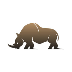 Rhino logo icon design